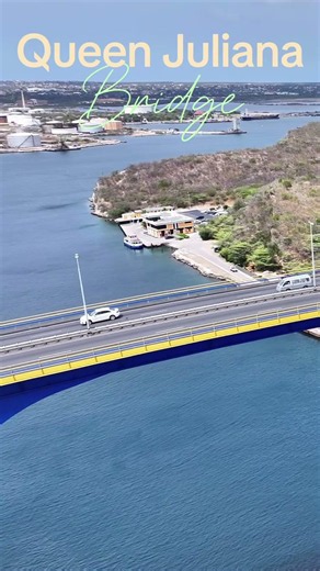 Some views stay with you forever. 🌉🇨🇼 #queenjulianabridge #curacao