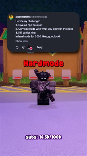 Hard Mode Challenge in 99 Nights in the Forest Part 16 - Roblox