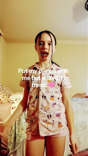 putting my pj's on but with this trend.