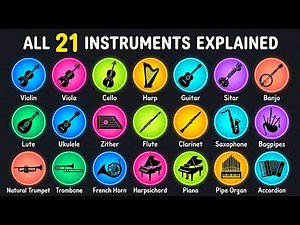 Musical Instruments Explained | Names and Sounds