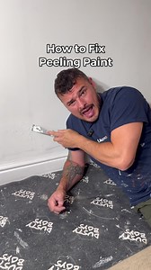 How to fix peeling paint with Zinsser Peeling paint needs more than just scraping back - it needs stabilising properly. Zinsser Peel Stop binds down flaky edges and seals porous surfaces, creating a solid base before repainting. The process: – Remove all loose paint – Sand the area – Apply Peel Stop to lock everything down – Allow to dry – Paint as normal A simple step that makes all the difference to the finish and durability 👌 #peelingpaint #diy #decorator #painting #zinsser