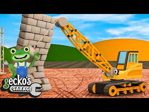 Ryan The Wrecking Ball Crane - Educational Videos for Kids