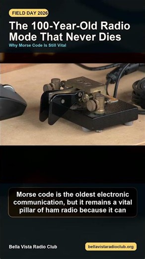 Why Morse Code Is Still Vital