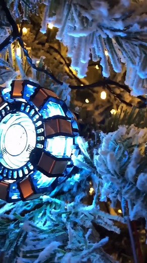 This is the most Marvel-icious Christmas tree you’ll ever see! 🎄 #holidays #marvel #franklybuilt | Frankly Built