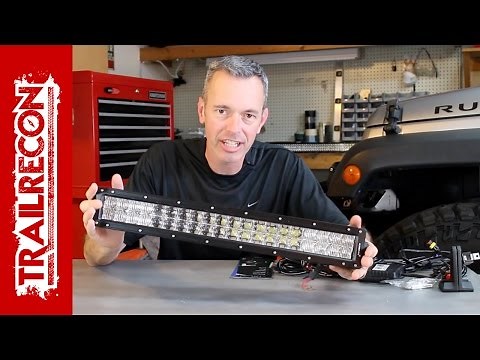 Auxbeam RGB LED 22" Light Bar Review