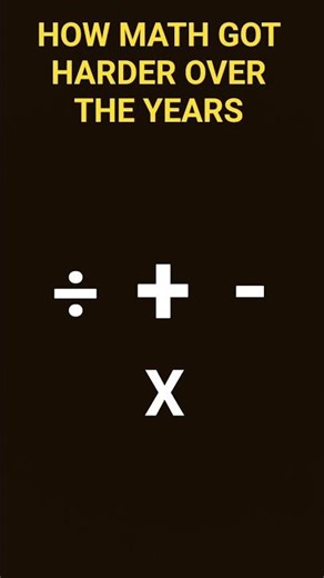 how math got harder over the years