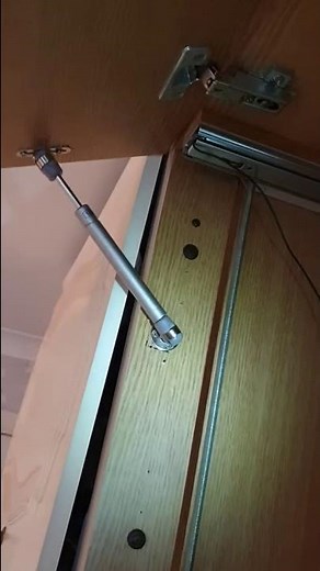 INSMA Gas Spring 2x Gas Strut Lift Stay Support Kitchen Cabinet Door Handle Toy Box Hinge 100N