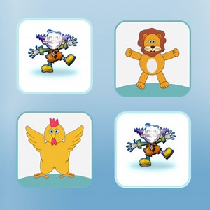 Happy Animals Memory Game: Play Happy Animals Memory Game online for free now.