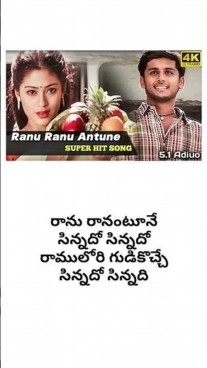 Ranu ranu antune chinnado song lyrics|| Jayam movie songs #telugusongs #love #music