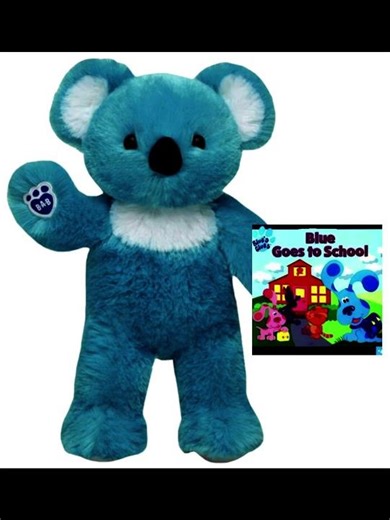 Blue Koala Playing Blue’s Clues: Blue Goes To School Book