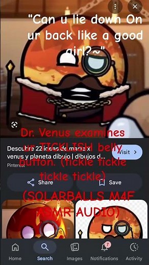 Dr. Venus examines ur TICKLISH belly button (tickle tickle tickle tickle tickle) #solarballs #asmr