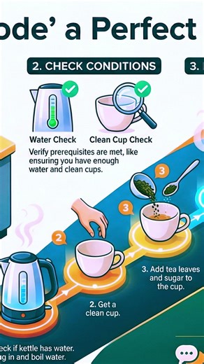 Programming Explained Using Chai ☕ | Python for Beginners#programming#python#codingforbeginners#veo