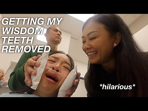 GETTING MY WISDOM TEETH REMOVED | vlog & recovery process! *hilarious*