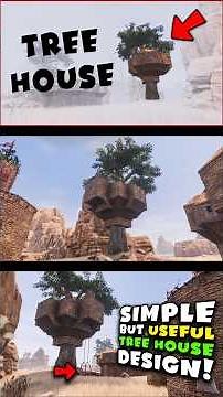 Simple but Useful Tree House Design! | Conan Exiles