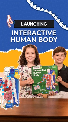 SMARTIVITY on Instagram: "Kids don’t just learn the human body here, they build it piece by piece. The perfect mix of science, curiosity, and hands-on fun! Get yours now, link in bio♥️ #smartivity . . . . . . (Human anatomy, toys for kids, smartivity, screen free kits, human biology, biology for kids)"