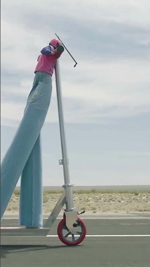 The World's Largest Scooter World Record is Owned by Oliver Tree