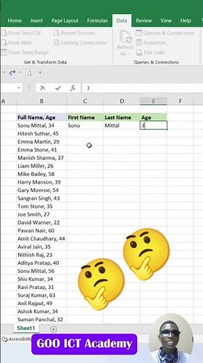 Excel Data Management Trick Every Beginner Must Know 😱⚡