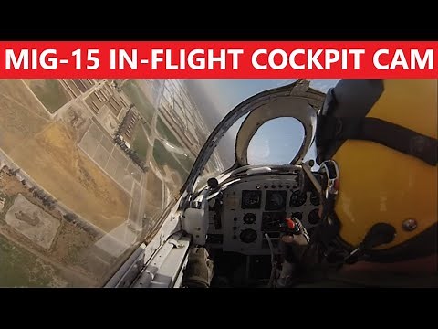MiG-15 Jet In-Flight Cockpit View w/ Chris Fahey | Planes of Fame