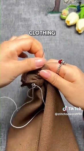 DIY Pants Hemming Made Easy Professional Results at Home Without a Sewing Machine #sewingtutorial #sewing #pant #hem #diy