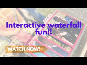 Make a Waterfall Scrapbook Page! 💦 Fun 2-Page Layout with Relax into Summer | Creative Memories Hack