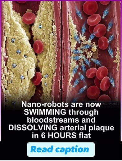 Nano-Robots Cleaning Arteries in Just 6 Hours?