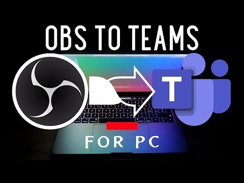 OBS To Teams Meeting For PC! 2023