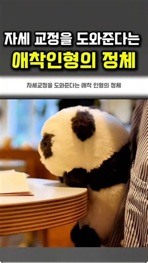 The true identity of the comfort doll that helps with posture correction