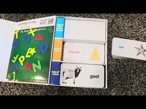 Unboxing: Match It! First Words Puzzle for Kids! 📖