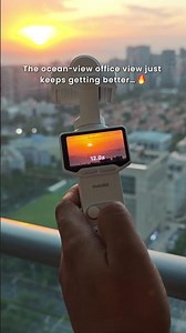 The power of 12x zoom on a Golden Hour sunset! 🌅| Insta360 Luna Ultra