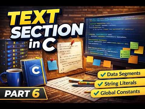 “Text Section in C Explained | Code Segment Made Simple”