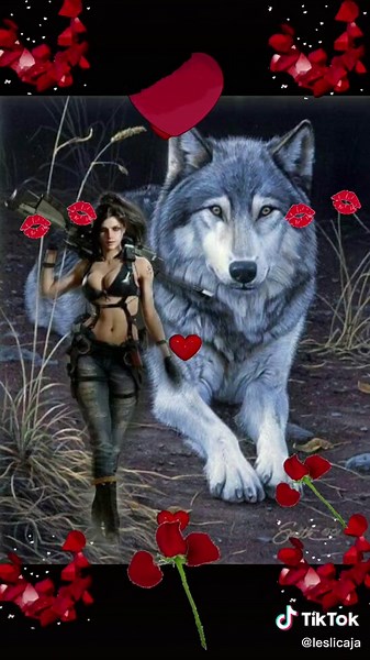 Artistic Representations of Wolves in Unique Settings