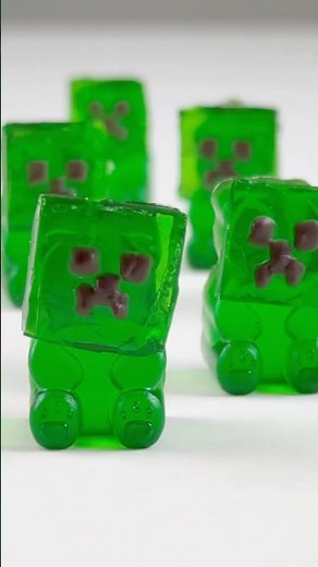 마인크래프트 크리퍼 곰젤리 Minecraft Creeper Gummy Bear