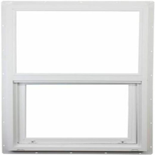 Reviews for Ply Gem 35.5 in. x 35.5 in. Classic Series White Vinyl Single Hung Window with HP Glass, Screen Included | Pg 1 - The Home Depot