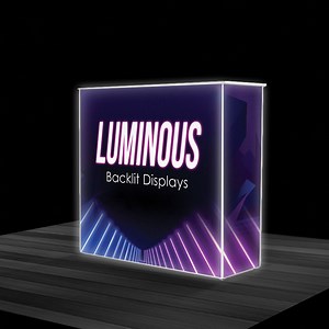 Luminous Backlit Trade Show Counter/Podium