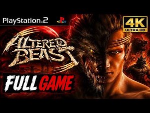Altered Beast PS2 Full Game — All Bosses & Ending [4K 60FPS] No Commentary Longplay