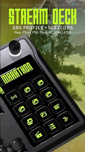 Vertical Video Marathon Stream Overlay Package by StreamSpell