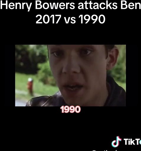 Henry Bowers Attack Scene Comparison: 2017 vs 1990