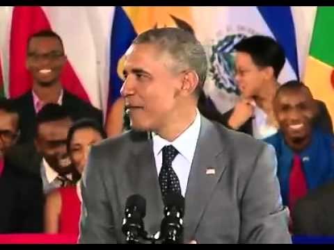 Obama Speaks Jamaican Patois! "Wah Gwan Jamaica"