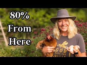 How We Became 80% Food Self-Sufficient on 1/2 Acre