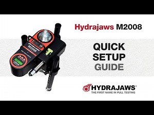 Setting up a M2008 Heavy Duty Pull Tester