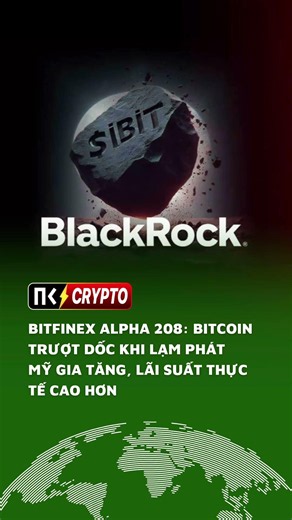 Bitfinex Alpha 208: Bitcoin trượt dốc khi lạm phát Mỹ gia tăng, lãi suất thực tế cao hơn
