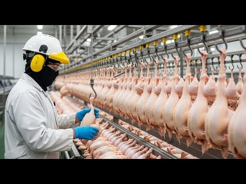 Inside Meat Factories: How Chicken, Pork & Turkey Are Processed | Modern Food Production