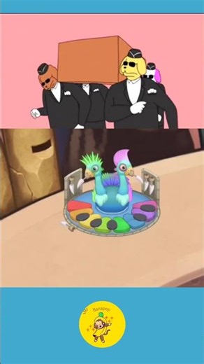 COFFIN Dance Meme Song - It's My Singing Monster But Rare Quibble #shorts