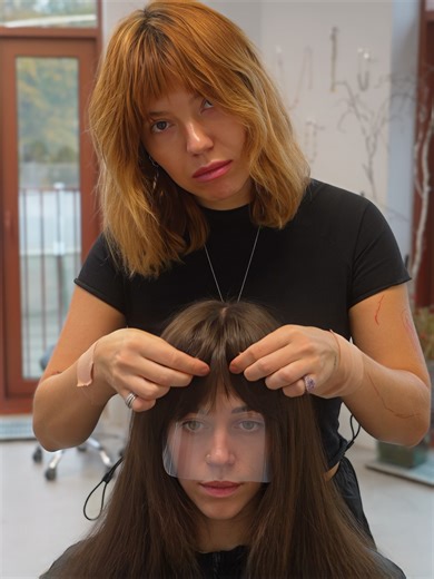 Most Beautiful Haircut with Stylist Veronika in Moscow