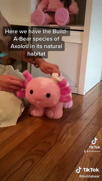 The NEW Build-A-Bear Axolotl: A Cute Addition to Your Collection!