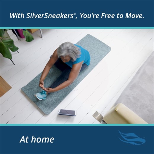 Wherever you are—the gym, at home, or out and about—SilverSneakers® brings life to your years one empowering step at a time. | SilverSneakers