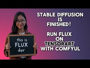 Stable Diffusion is FINISHED! How to Run Flux on TensorArt with ComfyUl