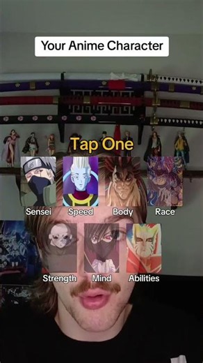 WHOSE ANIME CHARACTER BUILD IS THE STRONGEST?💀😳 #anime #onepiece #dragonball #shorts