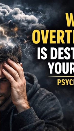 why overthinking is destroying your mind #psychology #overthinking #mindset #humanbehavior