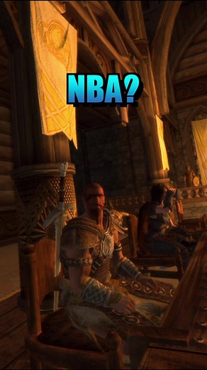 I taught SKYRIM AI about the NBA! #skyrim #AI #Mantella #VR